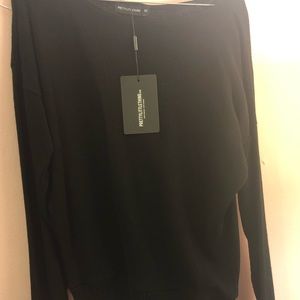 PrettyLittleThing Black Knitted Lounge Set